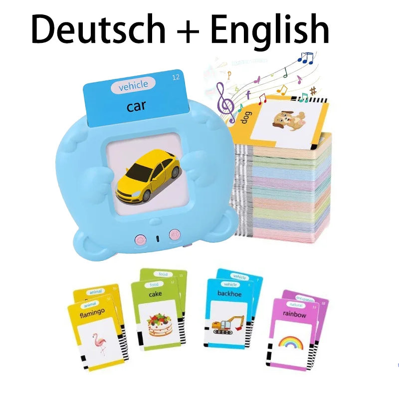 Kids Talking Flash Cards Reader – Interactive Word Game - Lulliyo