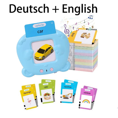 Kids Talking Flash Cards Reader – Interactive Word Game - Lulliyo
