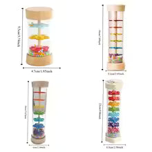 Wooden Rainmaker Baby Rattle