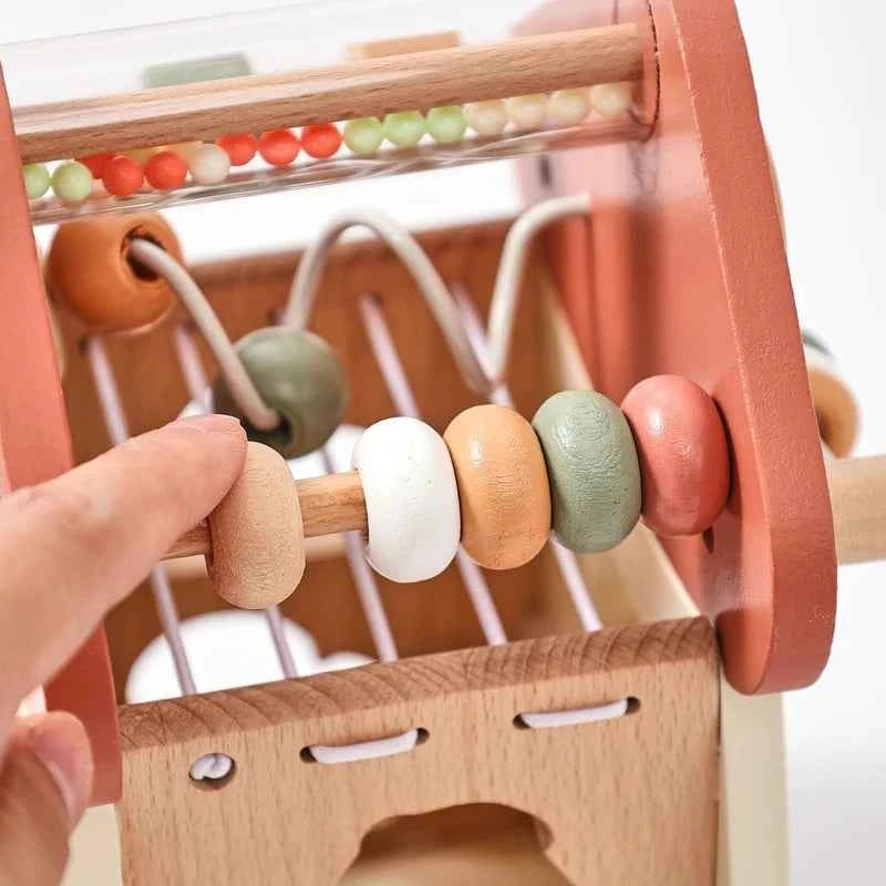 Montessori Wooden Mushroom/Castle