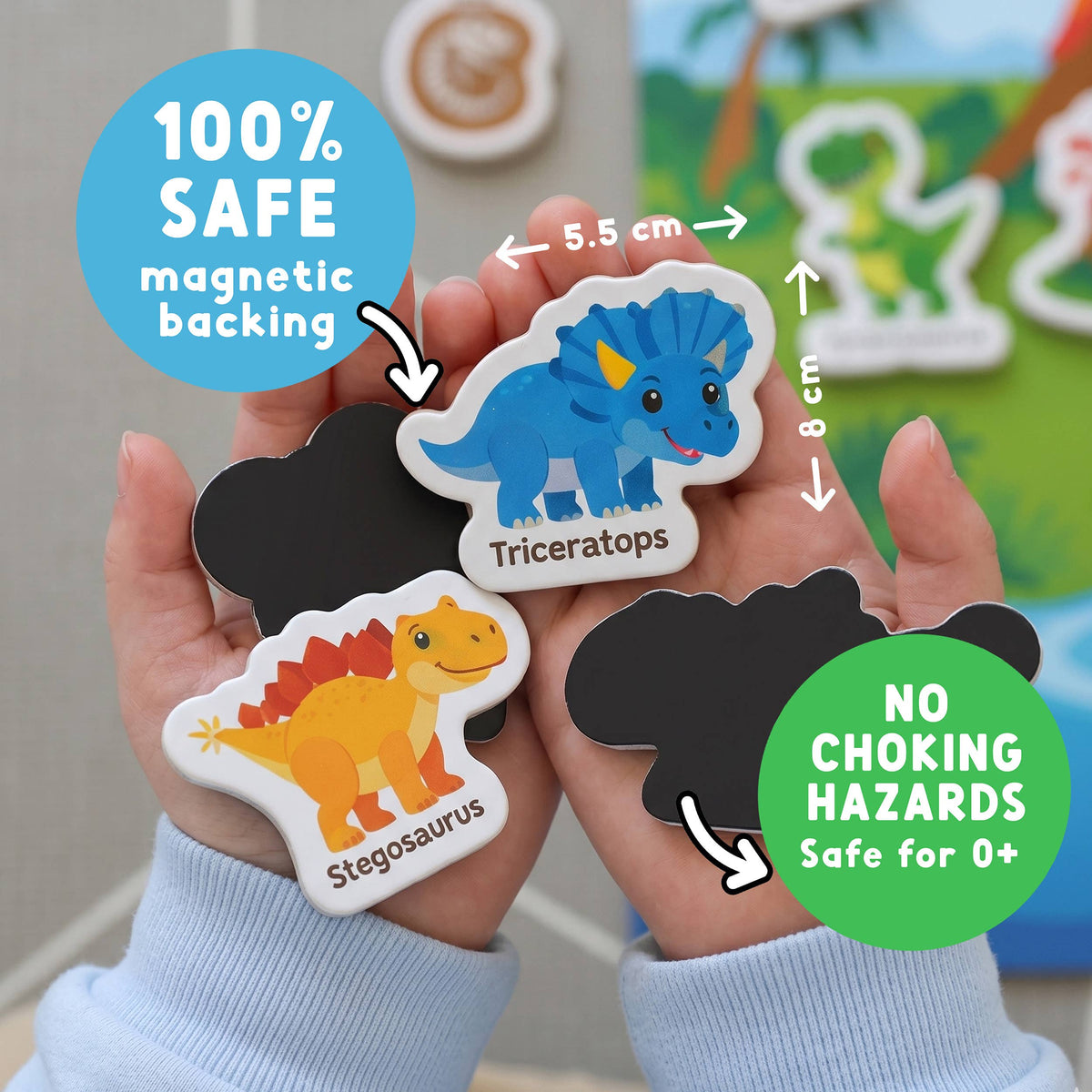 Curious Columbus Magnetic Dinosaur