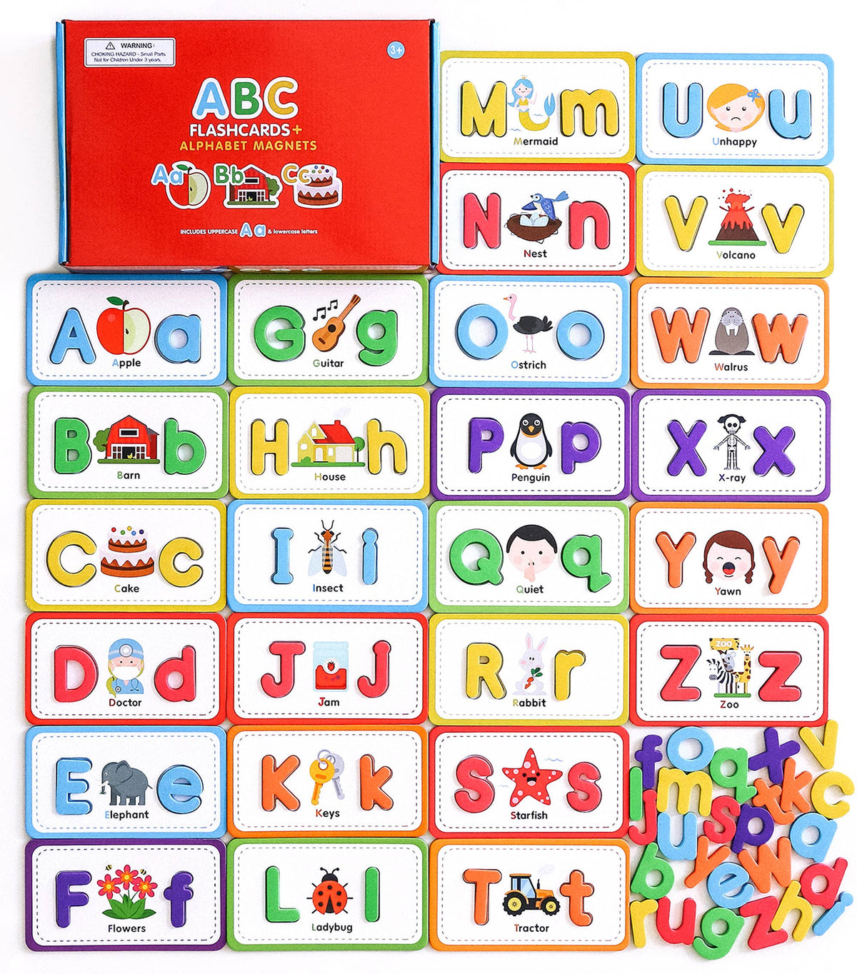 Curious Columbus Flashcards & ABC Magnetic Letters