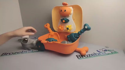 Kids Beach Suitcase Toy Set With Sand Tools
