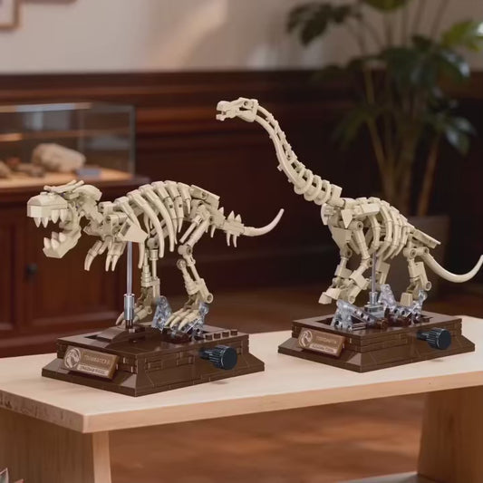 T-Rex Fossil Building Kit – 3D Stem Dinosaur Skeleton Model - Lulliyo Lulliyo