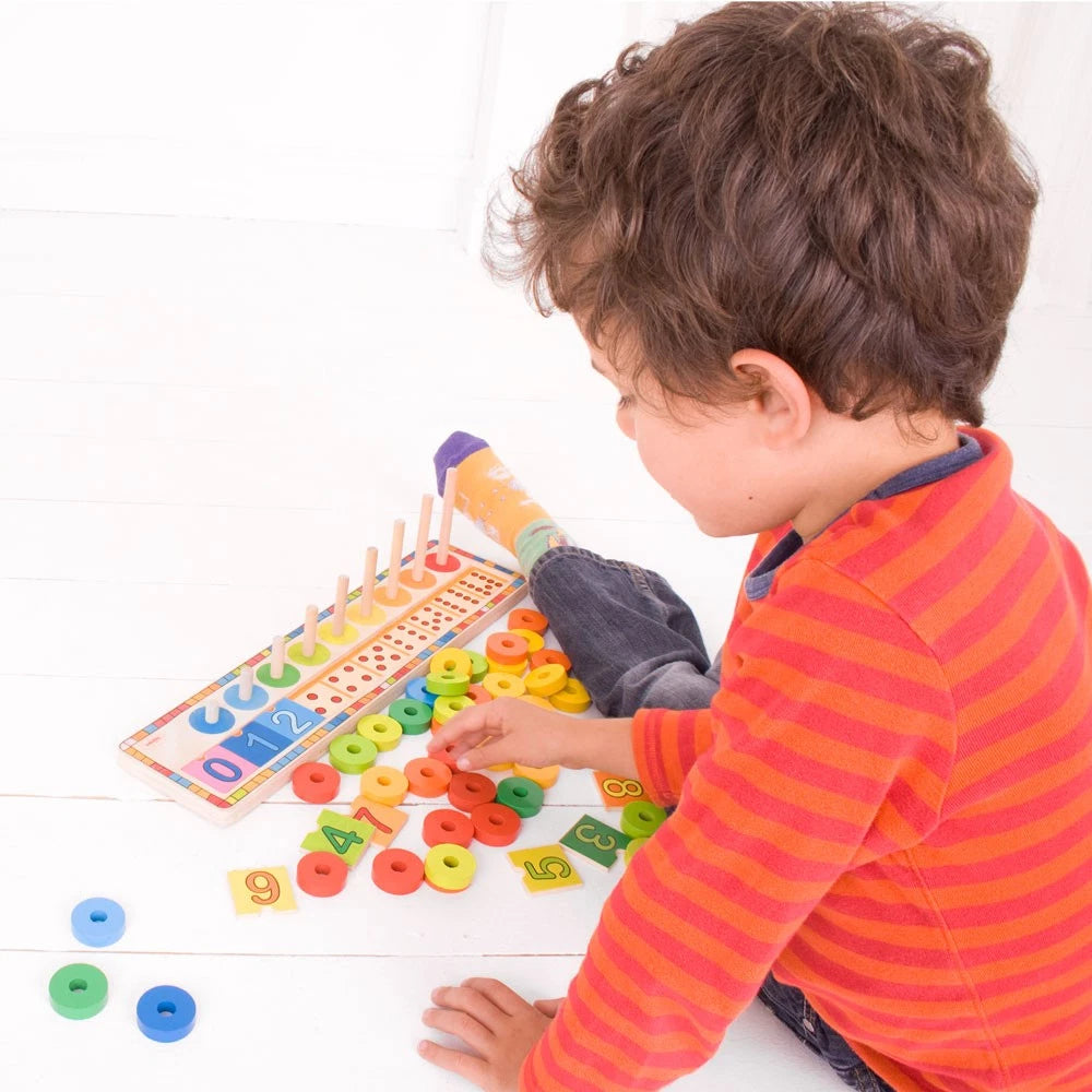 Bigjigs Toys - Wooden Learn to Count